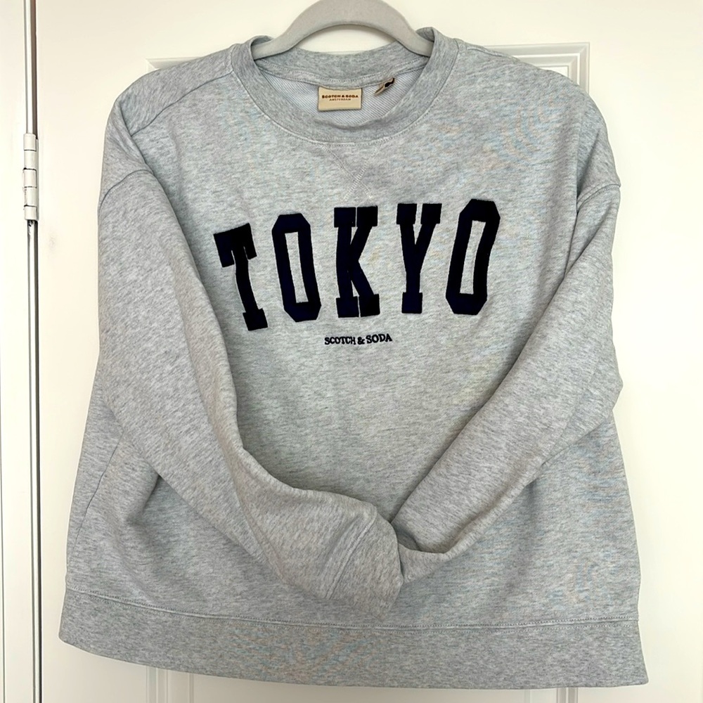 SCOTCH & SODA Grey Sweatshirt size M/L - Picture 3 of 9
